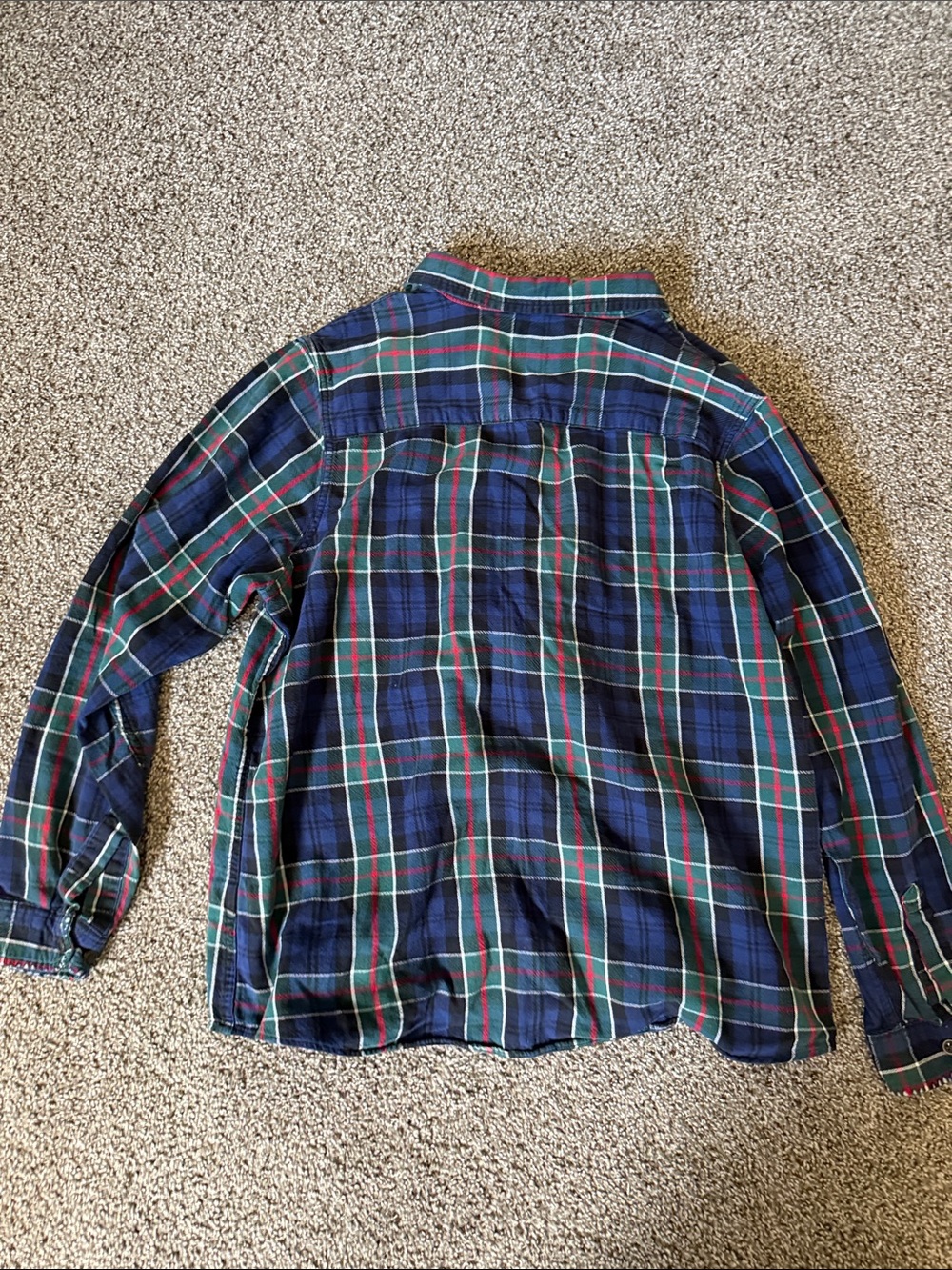 Vintage LL Bean Plaid button down - Picture 6 of 6